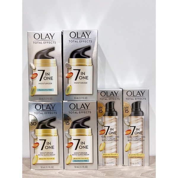 USA - Kem dưỡng da chống lão hoá Olay Total Effects 7 in 1 Moisturizer