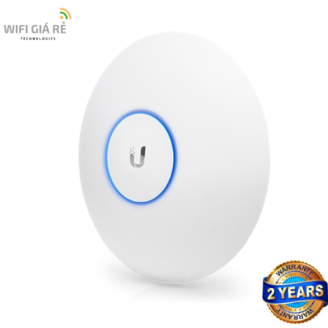 Thiết bị phát WiFi Ubiquiti UniFi AP-AC-LR, 2 băng tần, xuyên tường, Full box, mới 100%, bảo hành 2 năm, hàng chính hãng