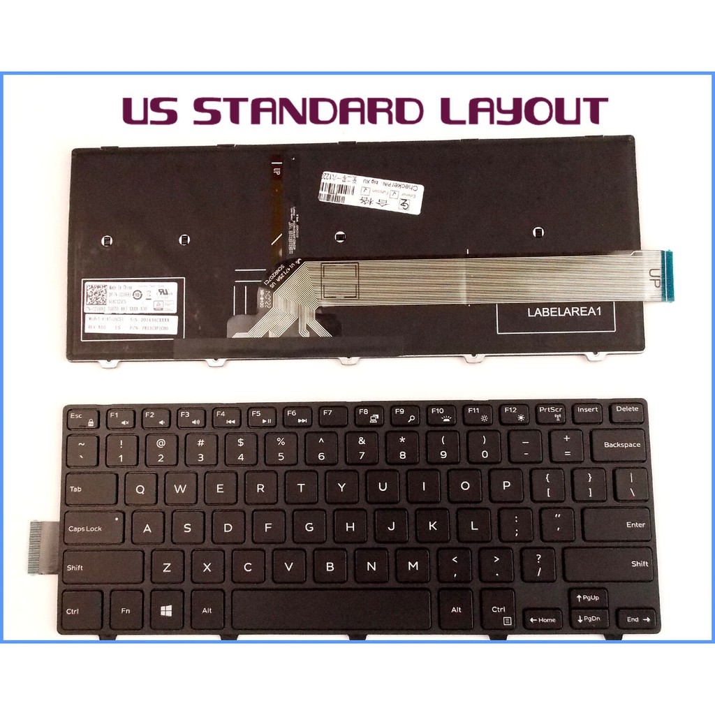 BÀN PHÍM LAPTOP DELL Inspiron 14-3441 3441 3442 3443 3445 3446 3451 3458 5442 5445 5447 5448 5451 5455 5458 7447 | BigBuy360 - bigbuy360.vn