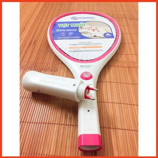 Vợt muỗi Roman ELG9005 - Hàng Chính hãng, Đèn Pin Có Thể Tháo Rời