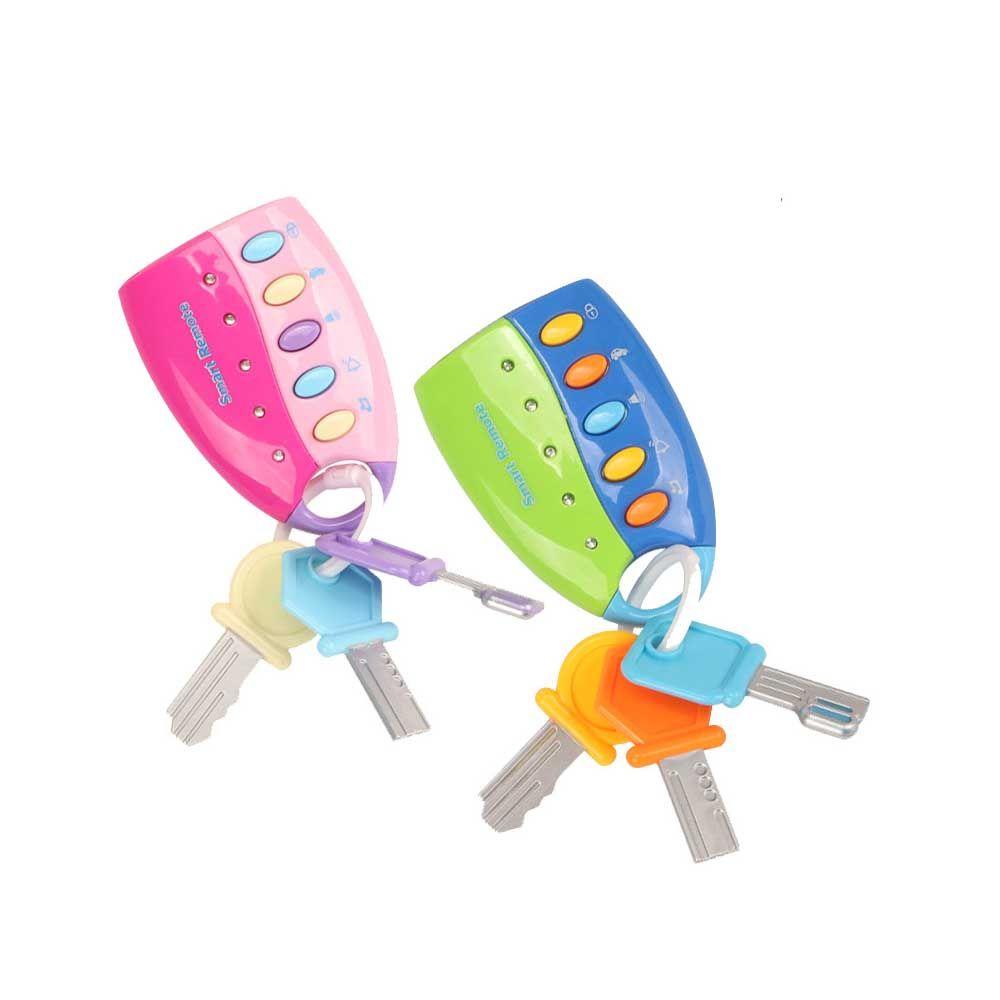 NIUYOU Chìa Khóa Xe Hơi Có Nhạc Và Đèn Flash Nhiều Màu Sắc Dễ Thương