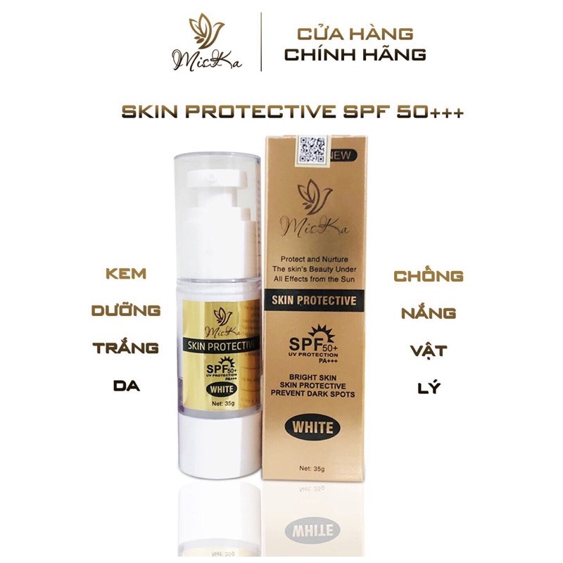 [CHÍNH HÃNG] Kem Chống Nắng Miska Skin Protective SPF50+++