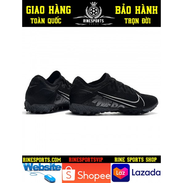 (HÀNG THAILAND) GIÀY BÓNG ĐÁ SÂN CỎ NHÂN TẠO Mercurial Vapor 13 Pro đen TF.CAM KẾT Y HÌNH-CAM KẾT HÀNG