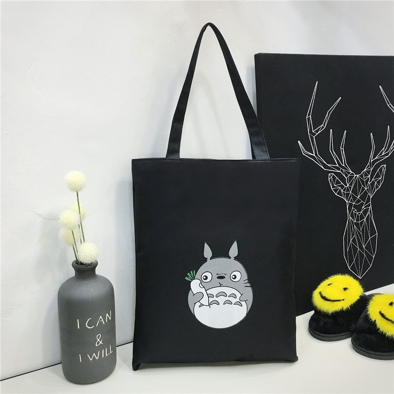 Túi Tote Totoro Siêu Xinh Có Dây Kéo Chắc Chắn 434