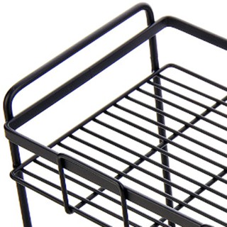 Wrought Iron Storage Rack Multi-Storey Sundries Storage Shelf