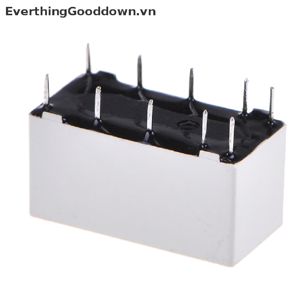 Rơ Le Chốt Khóa Dây Điện 5V DPDT 30VDC 2A 1A 125VAC HFD2 / 005-S-L2-D