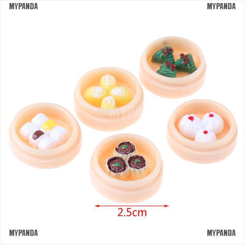 Set 5 Mô Hình Đồ Ăn Cho Nhà Búp Bê Tỉ Lệ 1:12