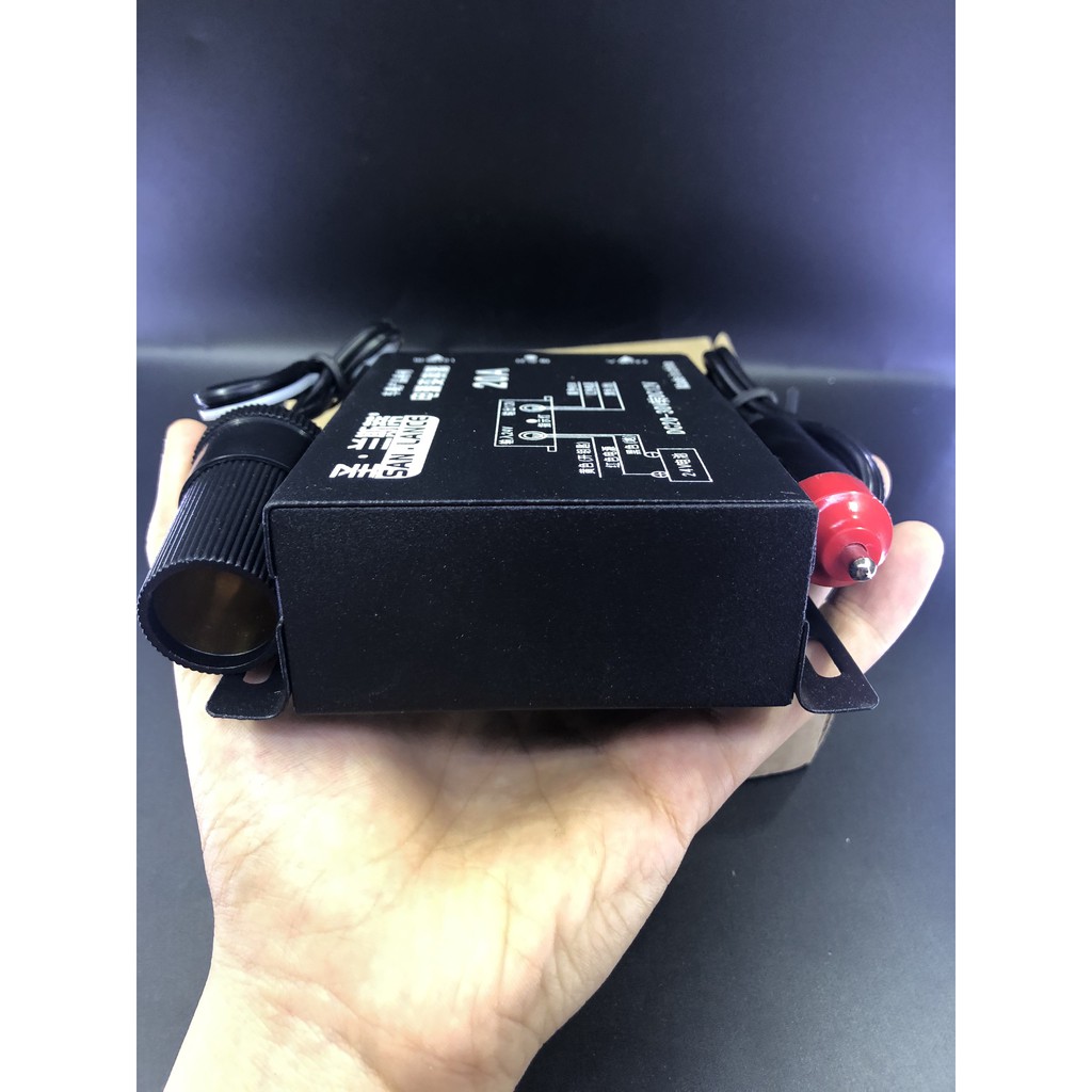 Bộ chuyển đổi điện 24v xuống 12v-20a loại tốt