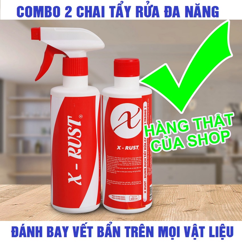 ⚡COMBO 2 CHAI⚡ CHAI XỊT XRUST TẨY RỬA NHÀ BẾP ĐA NĂNG SIÊU SẠCH, ĐÁNH BAY VẾT BẨN LÂU NGÀY TRÊN MỌI VẬT LIỆU
