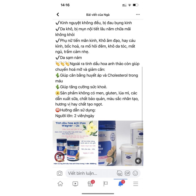 Tinh đâu hoa anh thảo Wagner chính hãng Úc | BigBuy360 - bigbuy360.vn