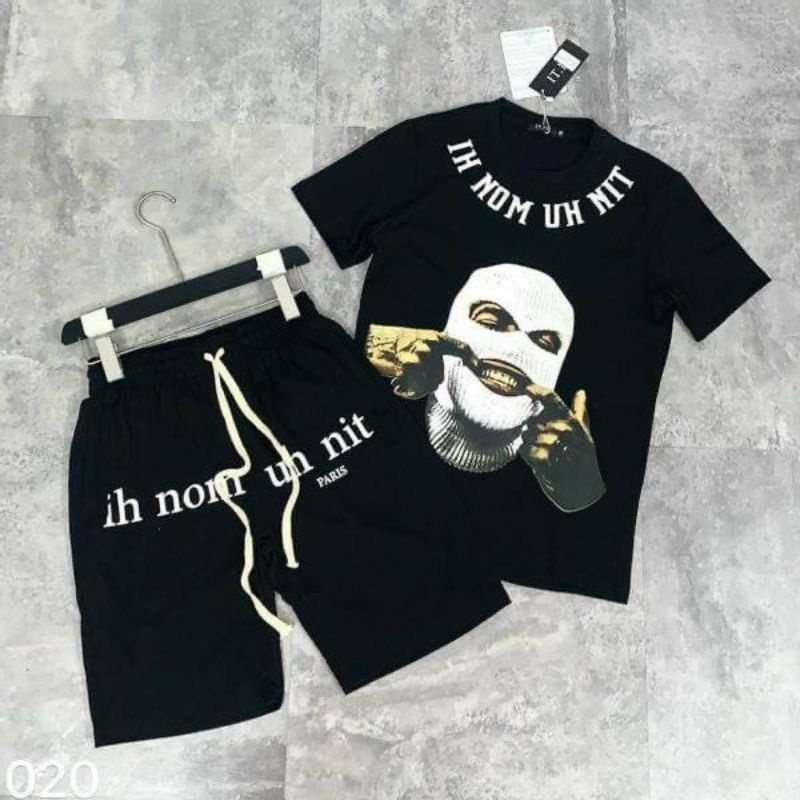 Bộ quần áo unisex nam nữ chất thun lạnh mặc hè siêu mát tặng kèm khẩu trang có video