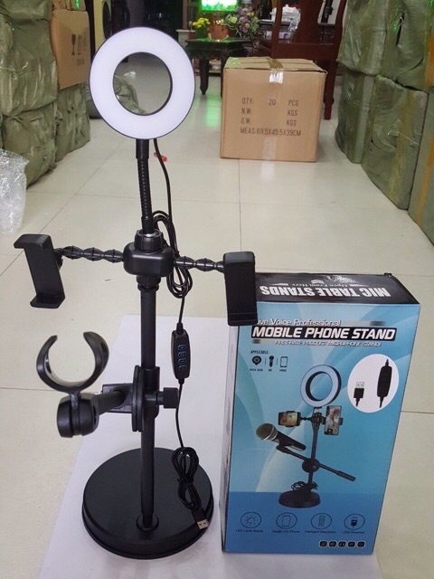 Chân Gía Kẹp Điện Thoại 5 Trong 1