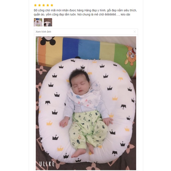 Gối chống trào ngược Mon [thêm màu]