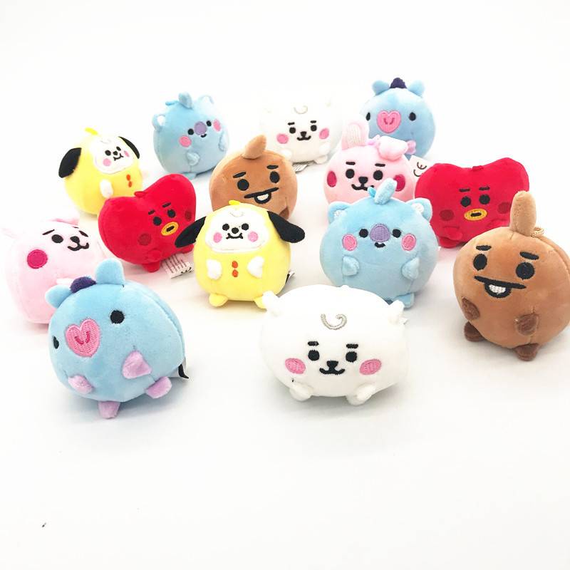 Gp1 Đồ chơi nhồi bông bt21 bts Bta rj chimmy cooky shooky Manga koay