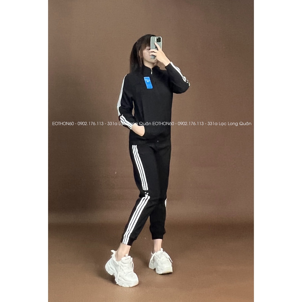 Set gió das logo ( áo khoác + quần dài ) [hình thật shop chụp] Eothon60