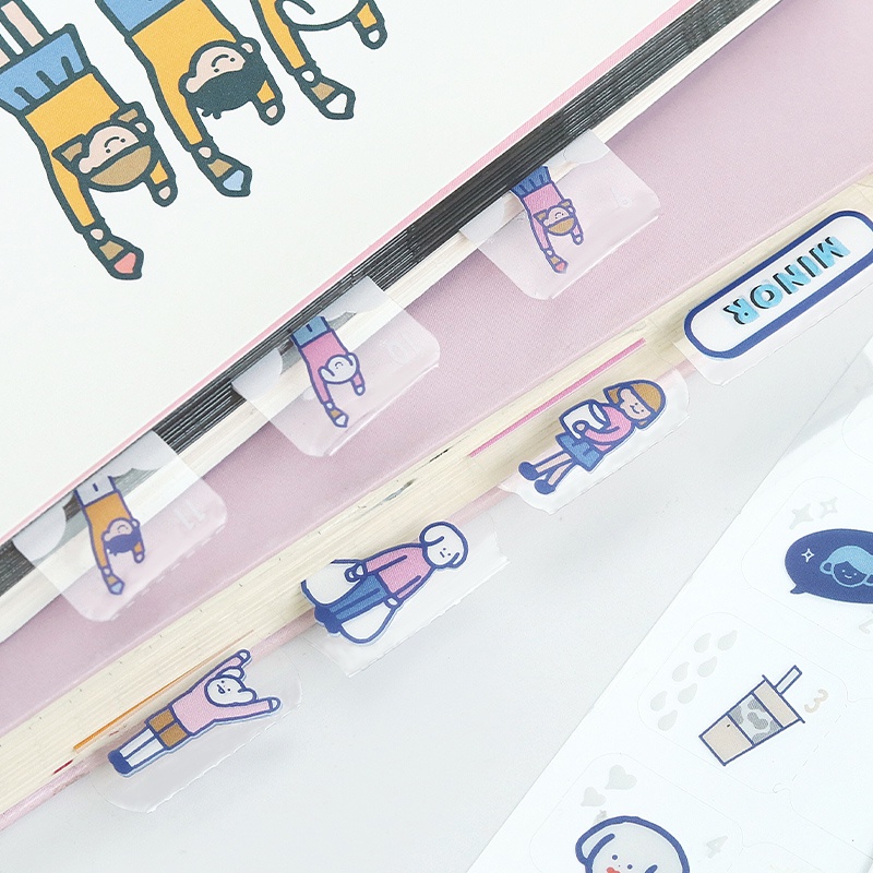 Miếng Dán Ghi Chú Ghi Chú Ngày Tháng Họa Tiết Hoạt Hình Cho Lớp Học