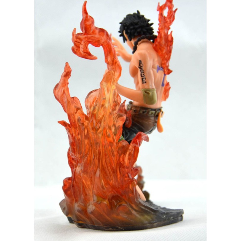 Mô Hình One Piece Thời khắc sinh tử Luffy Ace cạnh nhau 18cm