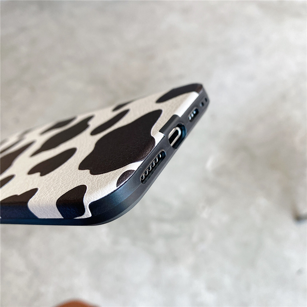 Ốp điện thoại IMD họa tiết bò sữa chống sốc thời trang cho IPhone 12Pro max 12mini 11 pro Max X XS XR XSMAX 6 6s 7 8 Plus | BigBuy360 - bigbuy360.vn