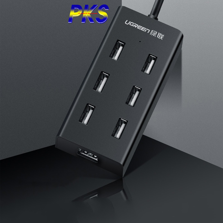 Bộ chia HUB USB ra 7 cổng cao cấp Ugreen 30374