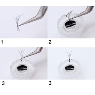 10 Nút Tạo Fan Nối Mi / Fan Mi