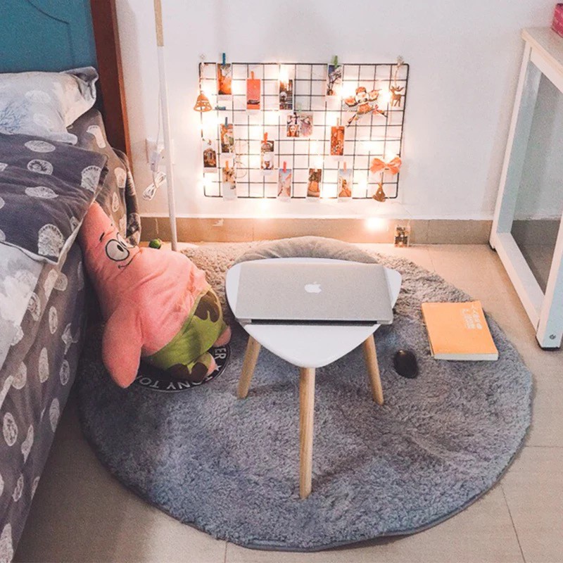 Bàn trà bàn tròn bàn tam giác phong cách nội thất Bắc Âu Scandinavian | BigBuy360 - bigbuy360.vn