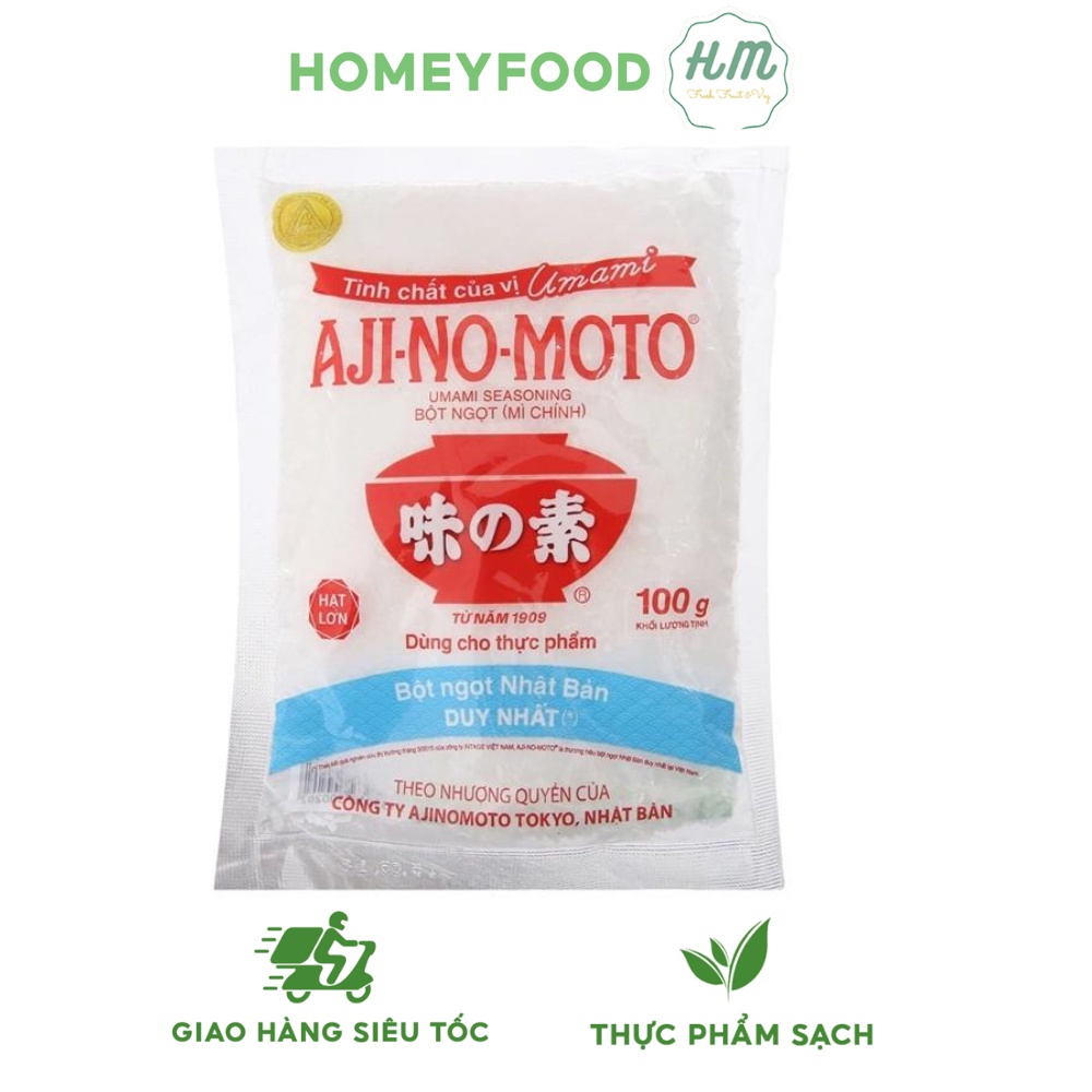 Bột Ngọt Ajinomoto gói 100g - giao Hỏa Tốc