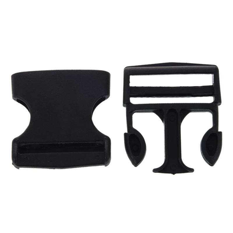 Khóa Dây Đai An Toàn Tháo Lắp Nhanh Bằng Nhựa Màu Đen 1 / 2 &quot;