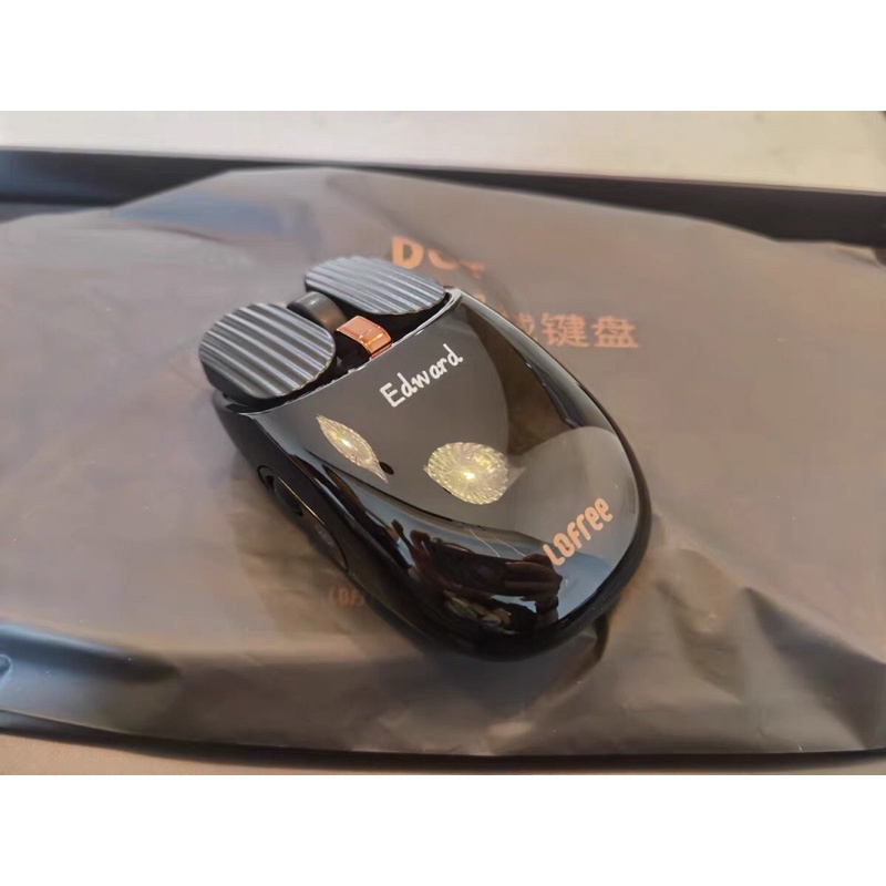 Bàn phím cơ không dây bluetooth Lofree màu Black Gold chính hãng