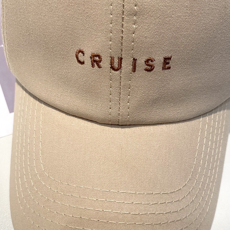 Mũ lưỡi trai cao cấp, nón kết thêu chữ cruise chất kaki form unisex nam nữ - LT03