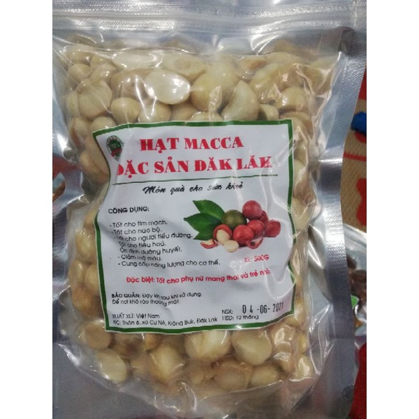 500G MẮC CA NHÂN SẤY ĐĂK LĂK LOẠI 1