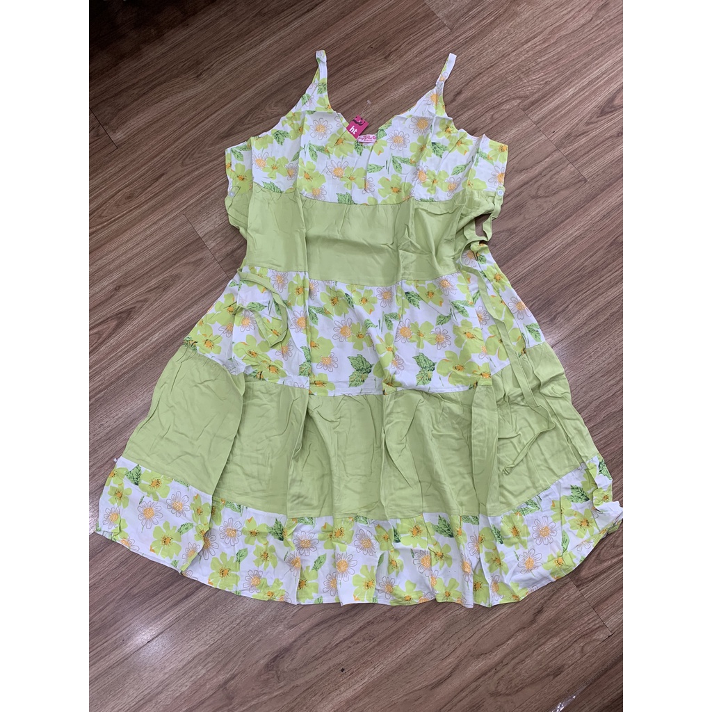 [SIZE 40-100KG] ĐẦM BẦU VÁY BẦU TÔN 2 DÂY HANNA, MẶC Ở NHÀ, MẶC NGỦ, DÀY VỪA PHẢI , CÓ SIZE CHO BẦU BỰ 100KG, NHẸ MÁT TH