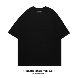 Áo Thun Insane® Basic ver 2.0 - màu Đen