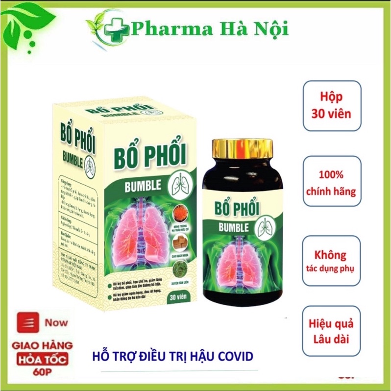 Bổ Phổi Bumble - Thải độc phổi,giảm ho,tăng cường miễn dịch