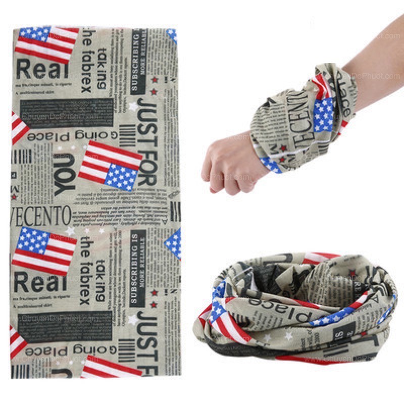 Khăn Đa Năng Phượt Leo Núi Hiking Trekking