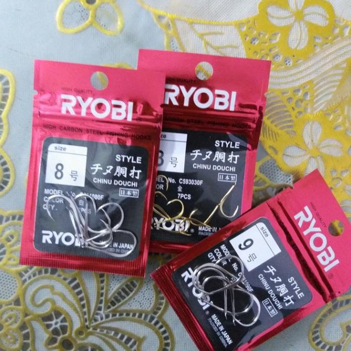 Lưỡi câu Nhật Ryobi Chinu siêu bén - Top1VN giá rẻ y hình