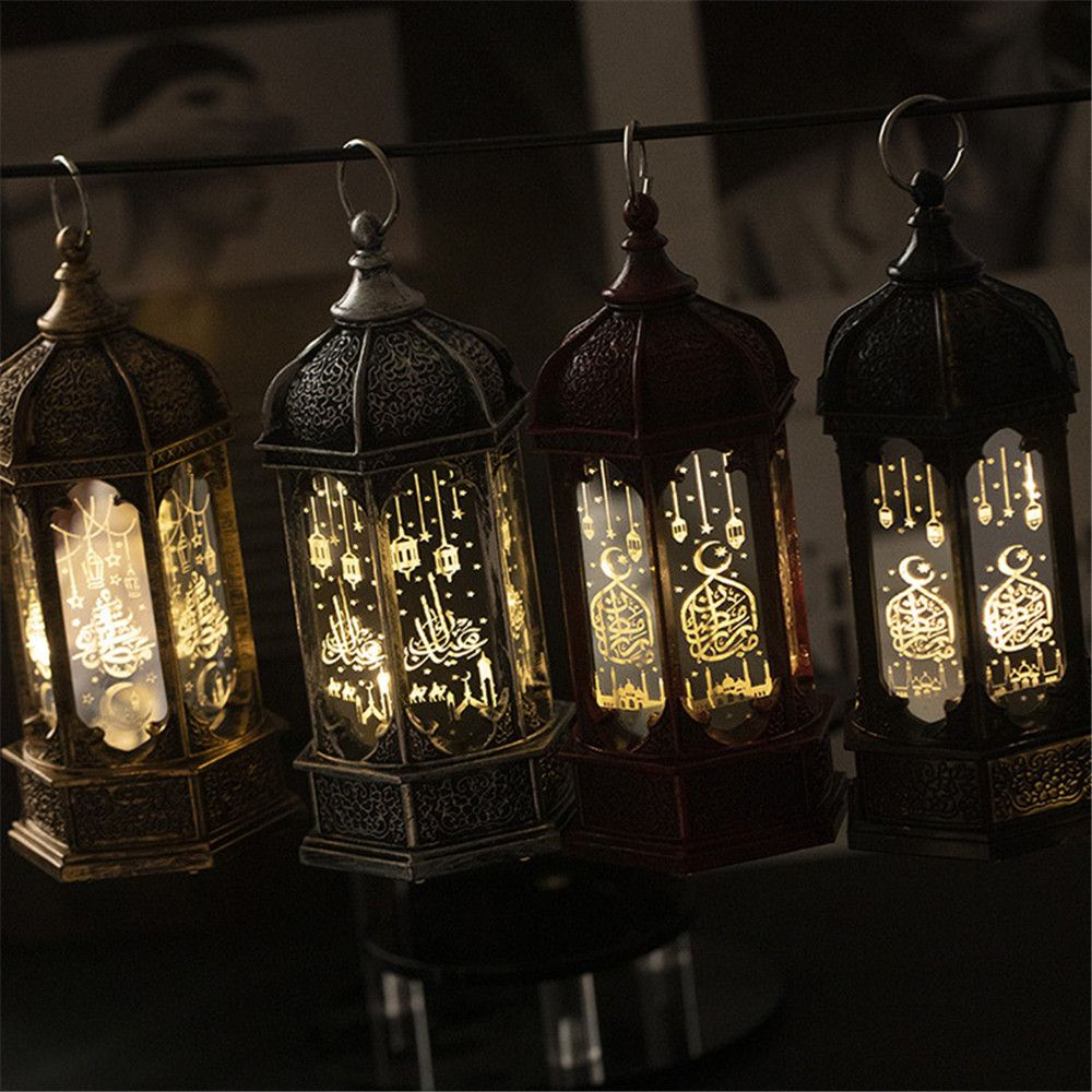 Đèn LED treo trang trí giáng sinh hình lồng đèn nhỏ gọn