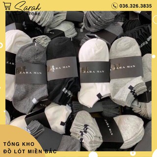 Set 10 Đôi Tất Nam Zara Man Cổ Ngắn Chống Hôi