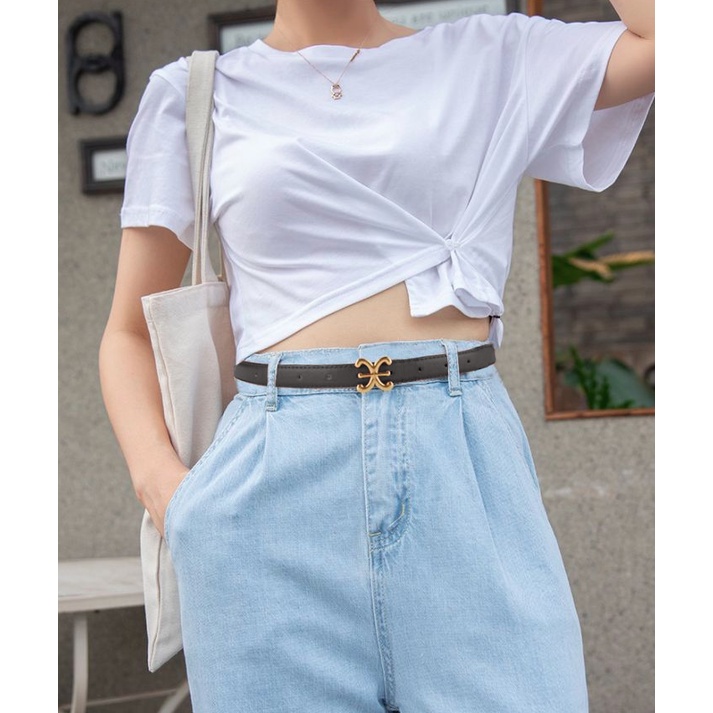 Thắt Lưng Nữ Da Bò Cao Cấp NUTUSHOP - NT06