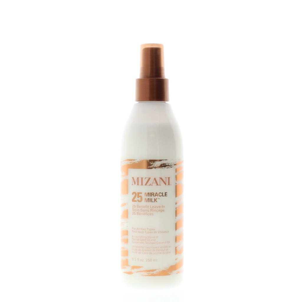 Xịt dưỡng tóc Mizani 25 Miracle Milk Leave-In Conditioner (Bill Mỹ)