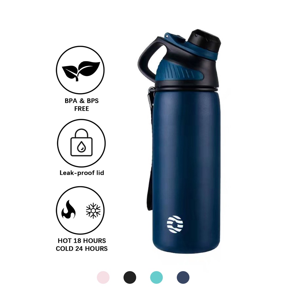 Bình nước giữ nhiệt FJBOTTLE hai lớp cách nhiệt bằng thép không gỉ 600-1000ml