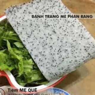Bánh tráng mè đen