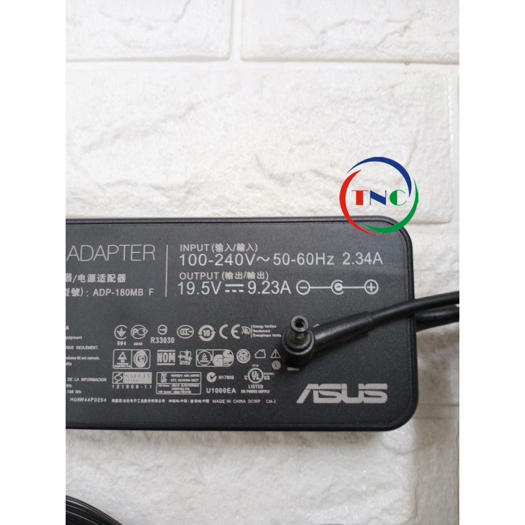 Sạc Laptop Asus 19.5V - 9.23A (180W) SLIM chất lượng cao (Adapter Asus 180W)