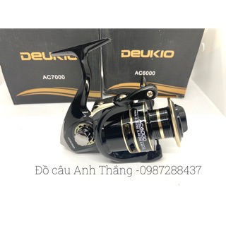 Máy câu cá Full kim loại Deukio AC 4000/5000/6000/7000