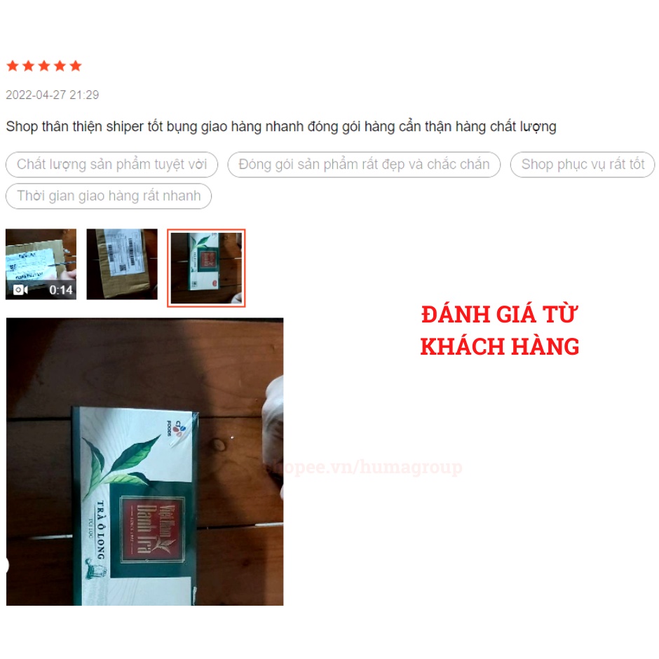 Trà Ô Long Túi Lọc Cầu Tre 50g - Trà Túi Lọc Pha Trà Sữa CJ FOODS