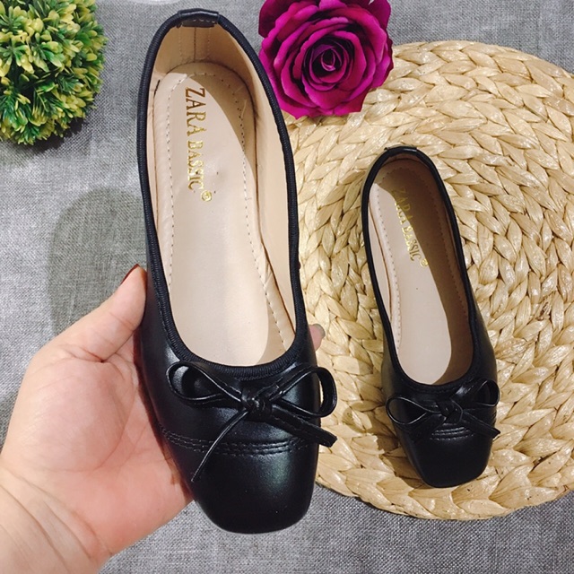 Giày búp vê nữ nơ nhỏ để bệt zra dễ đi mềm chân cực kì- Ảnh video thật | BigBuy360 - bigbuy360.vn