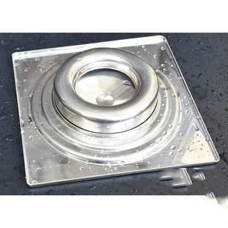 Phễu thoát sàn inox Zento TS151 - 15x15cm