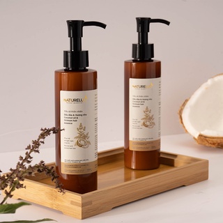 Naturelux Dầu xả thiên nhiên dầu dừa và hương nhu 200ml