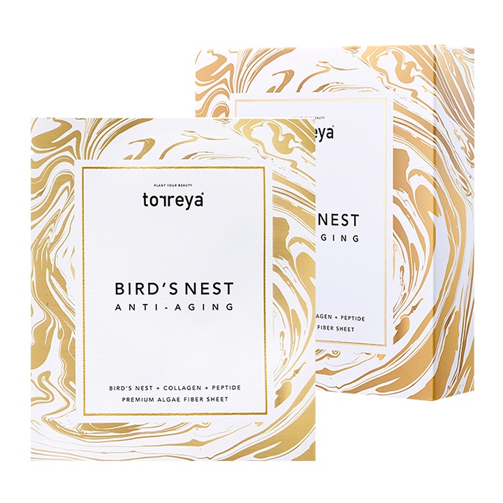 [Combo 10] Mặt Nạ Dưỡng Da TORREYA BRID'S NEST ANTI-AGING MASK, Chiết Xuất Từ Tổ Yến (25gr) - Date: 05/09/2022