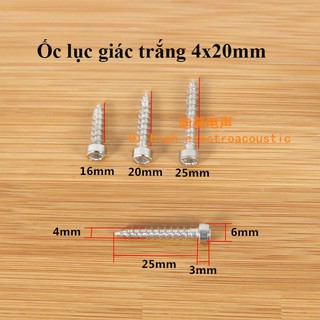 Cờ lê lục giác, ốc vít