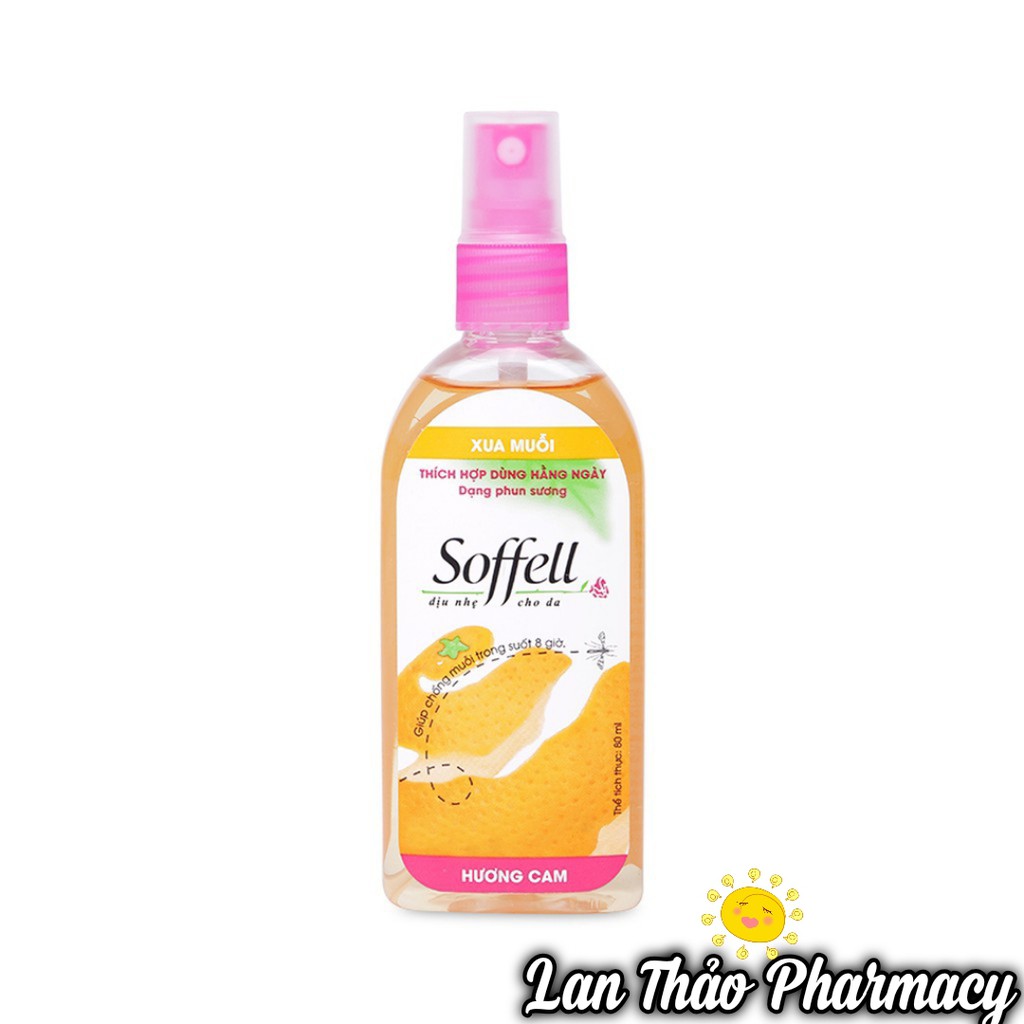 Kem chống muỗi Soffell 60ml chính hãng